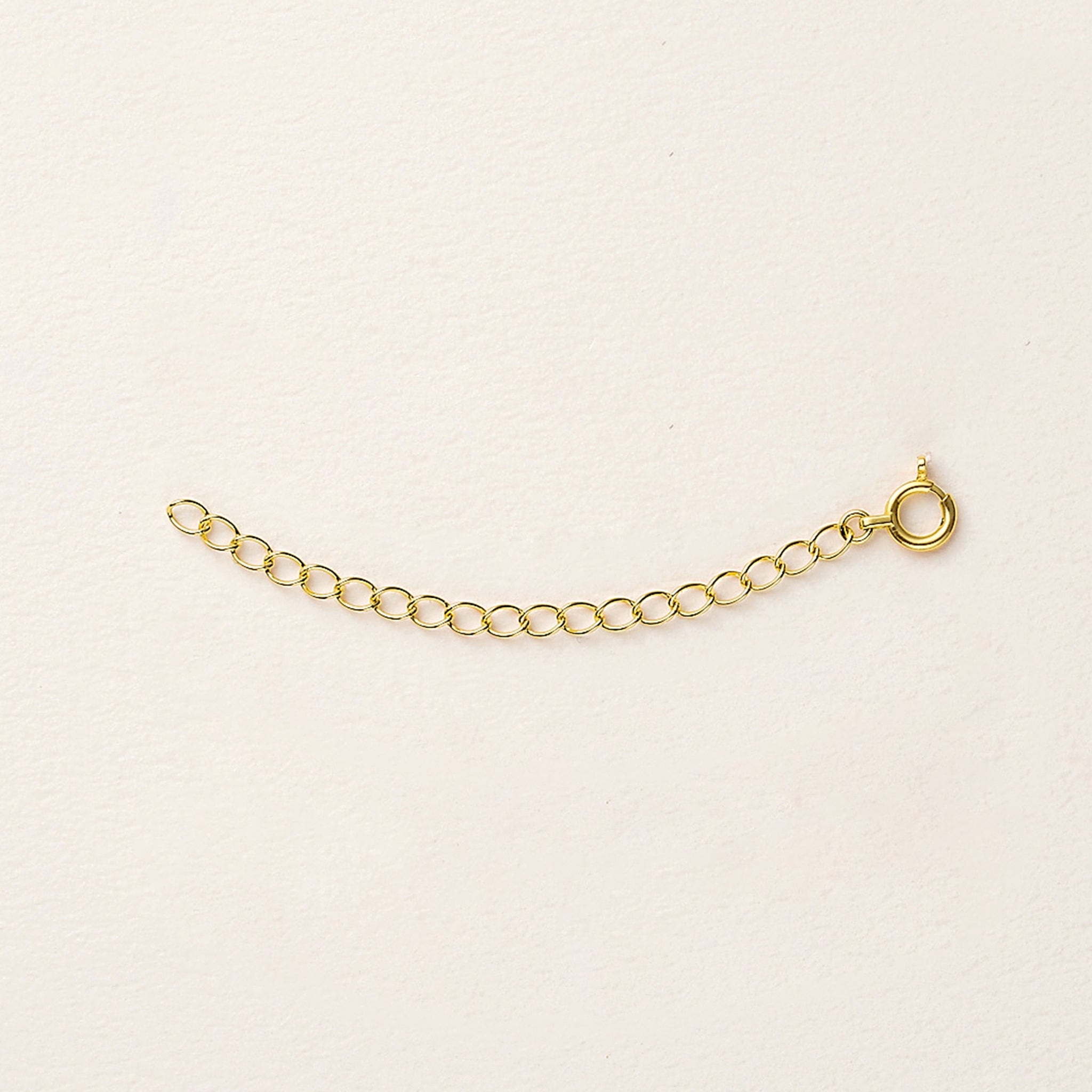 K18アジャスターチェーン(イエローゴールド/5cm/「楽わ」付き)《26A04107》