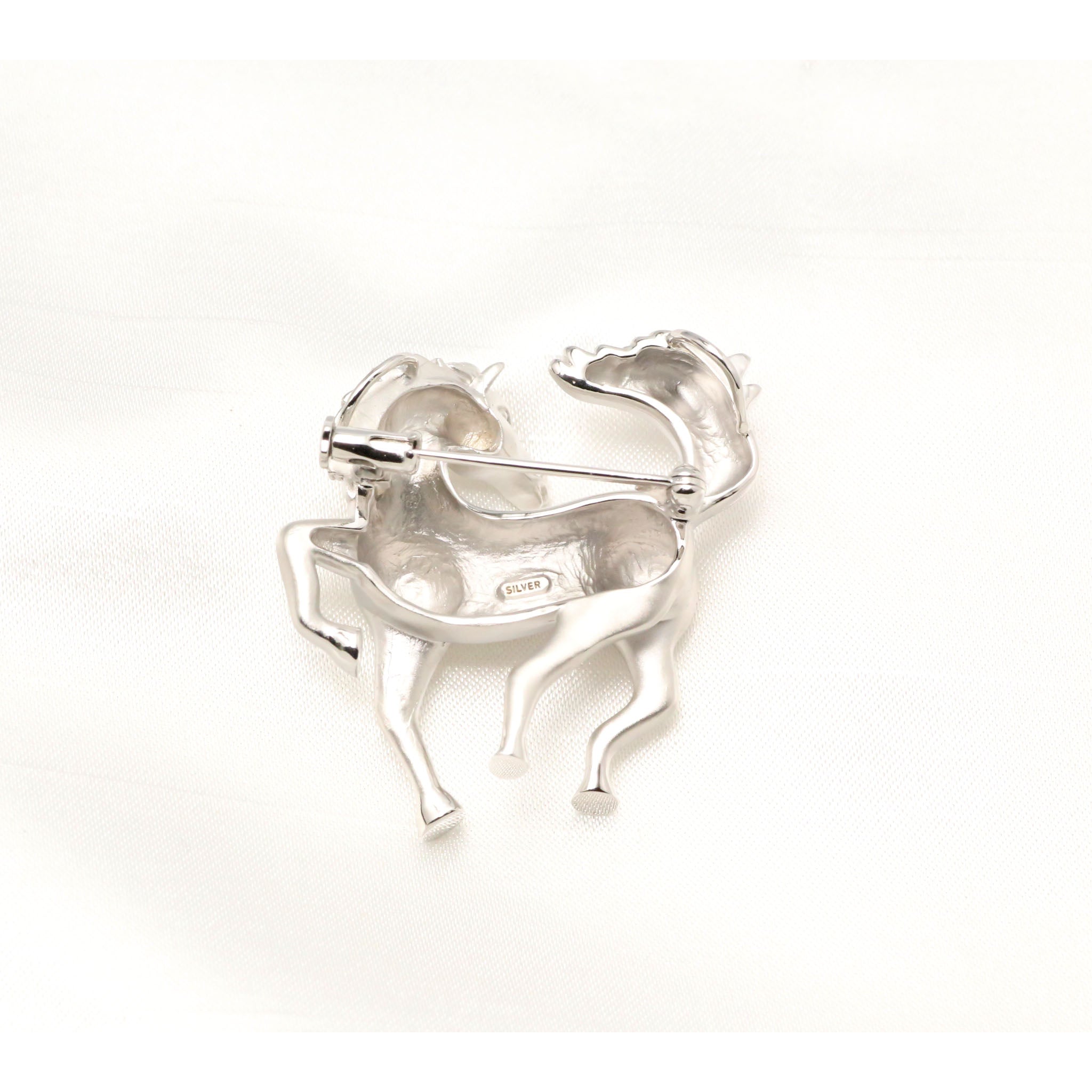 シルバーブローチ（馬モチーフ）《26A04205》