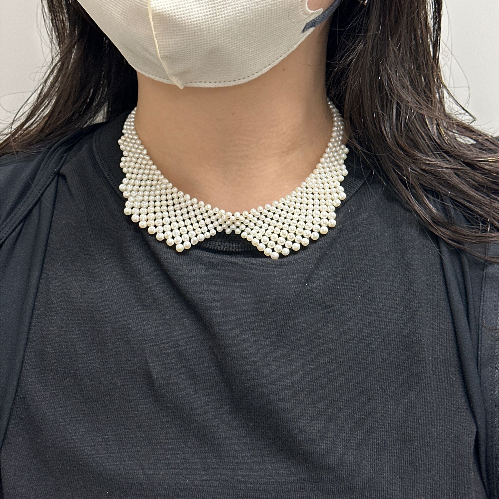 パール ネックレス(淡水真珠/6月誕生石)《26A04701》