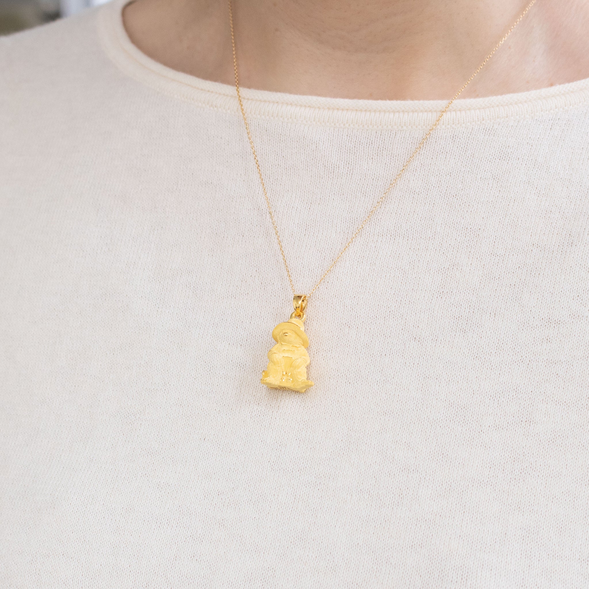 K24/K18ネックレス(純金/パディントン)《26C10104》