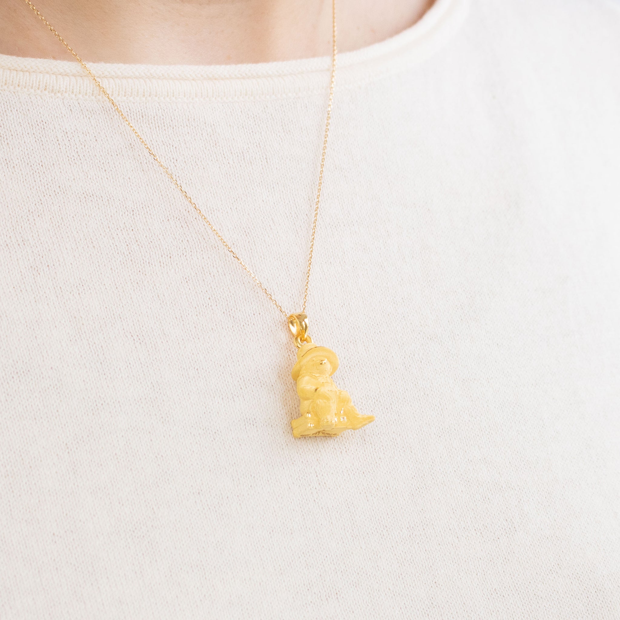 K24/K18ネックレス(純金/パディントン)《26C10104》