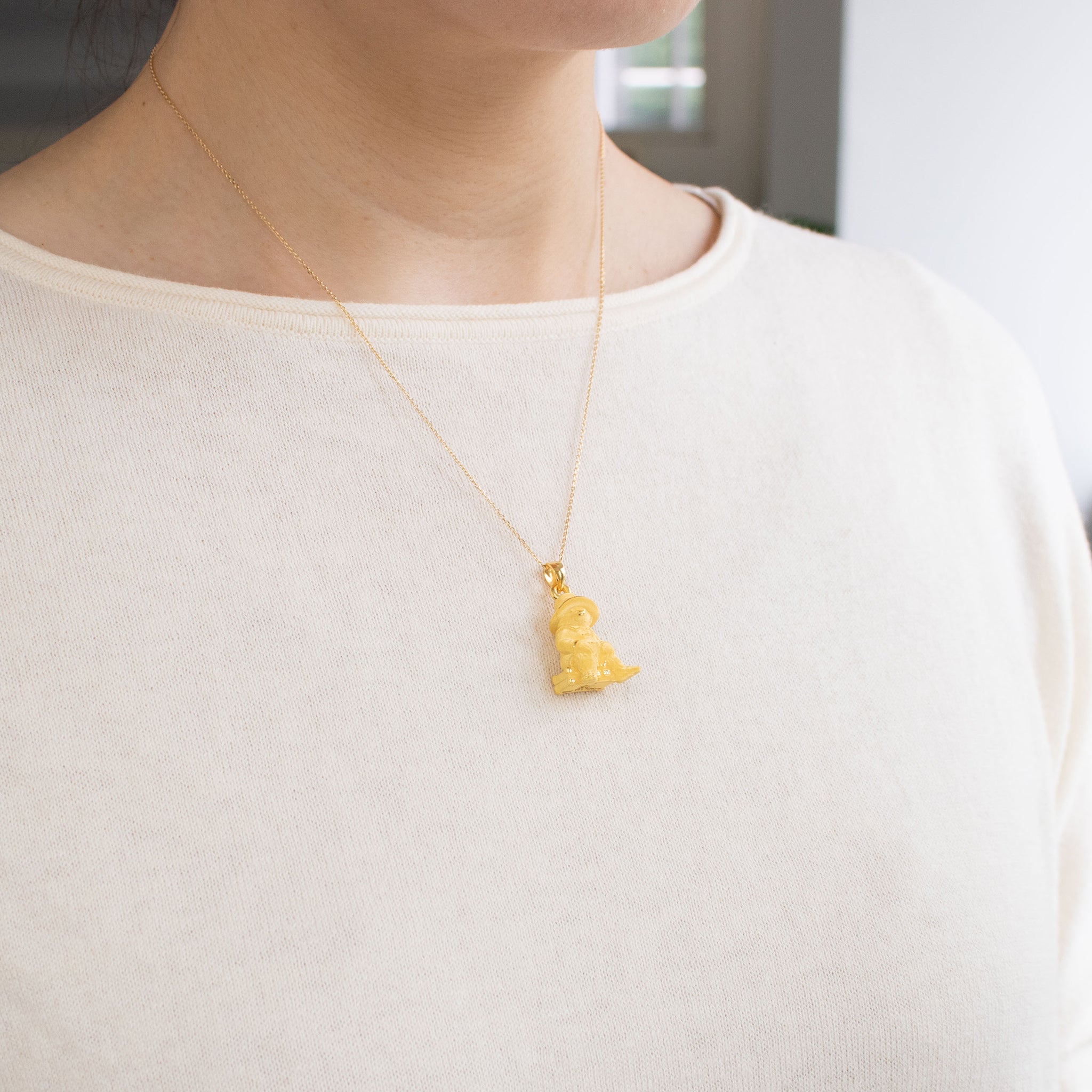 K24/K18ネックレス(純金/パディントン)《26C10104》