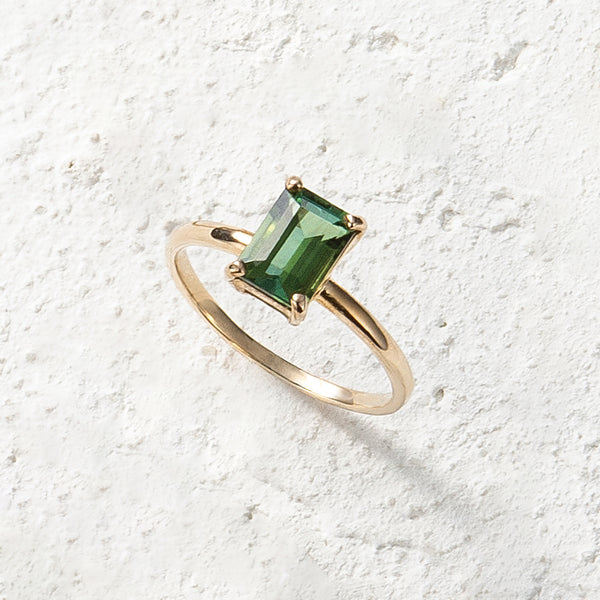 トルマリン K18リング(10月誕生石)《26C20112》 | 京セラジュエリー