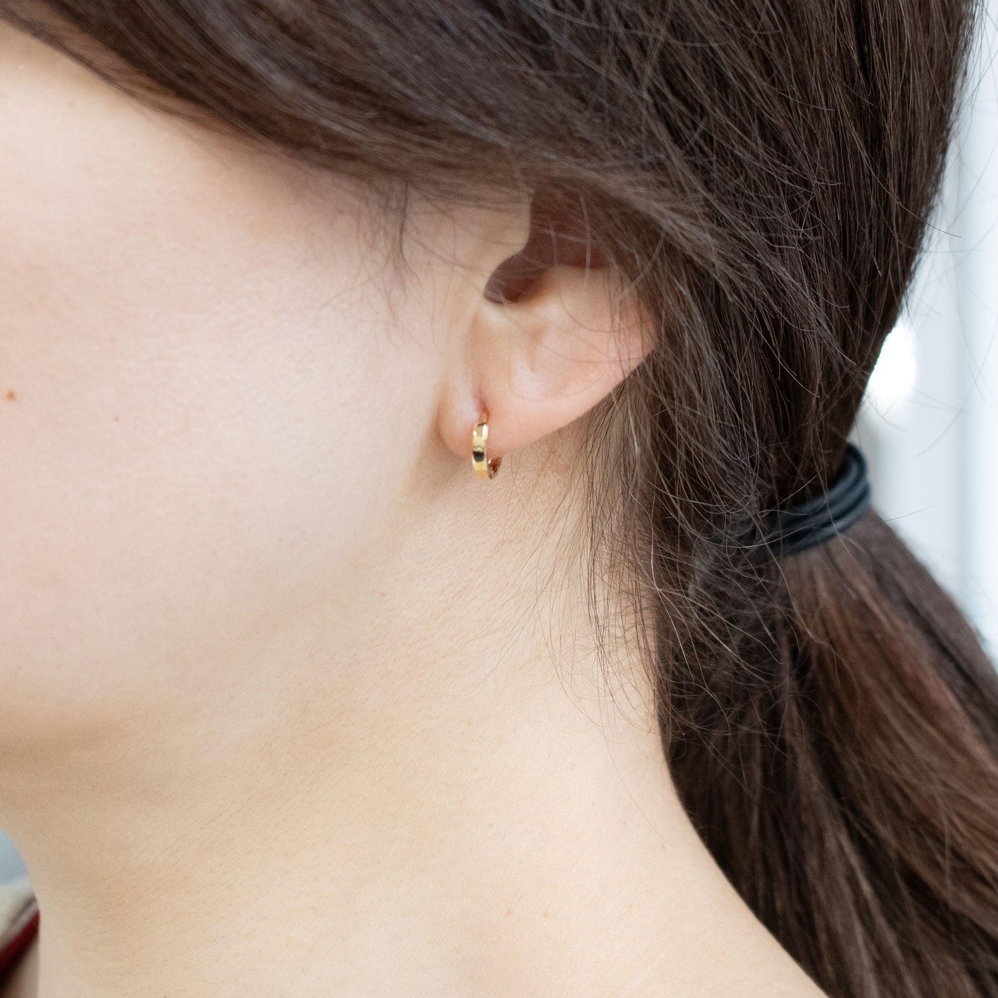 K18ピアス(フープ)《26C20121》