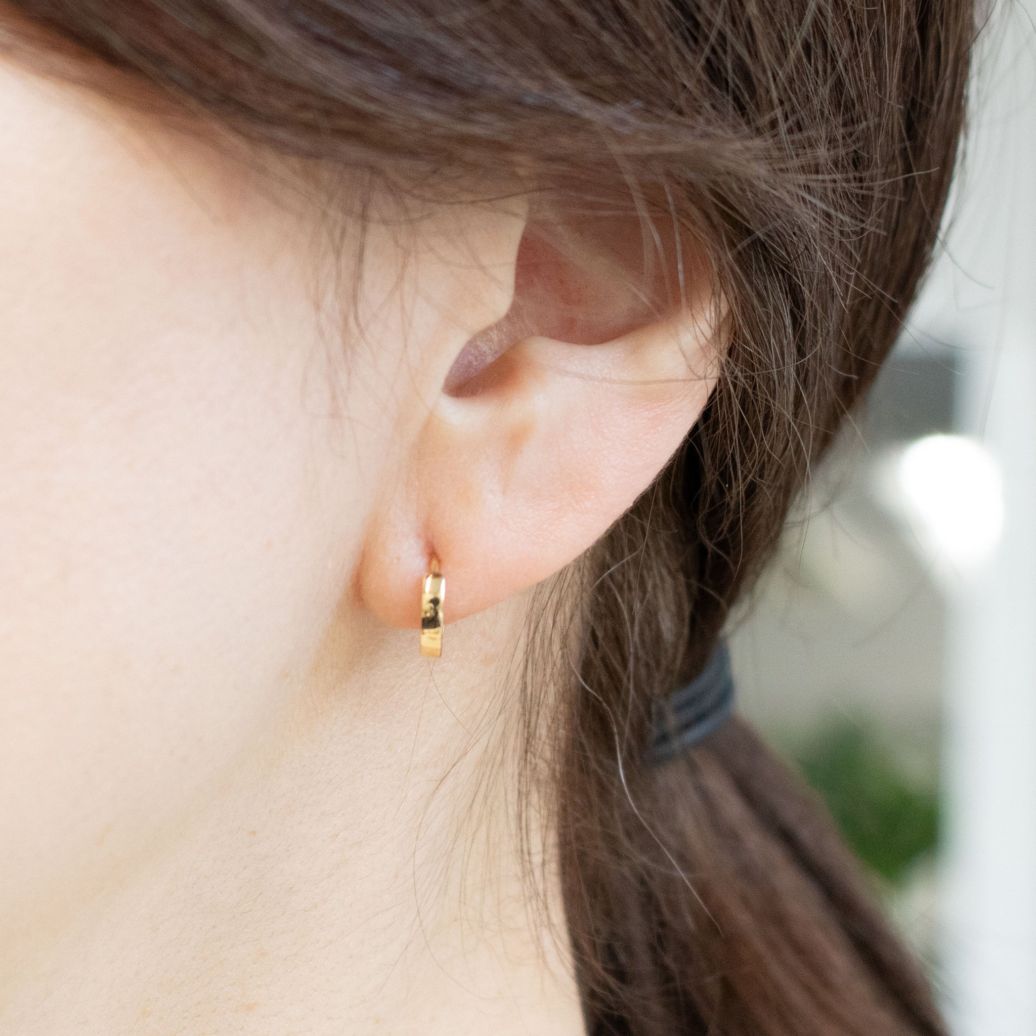 K18ピアス(フープ)《26C20121》