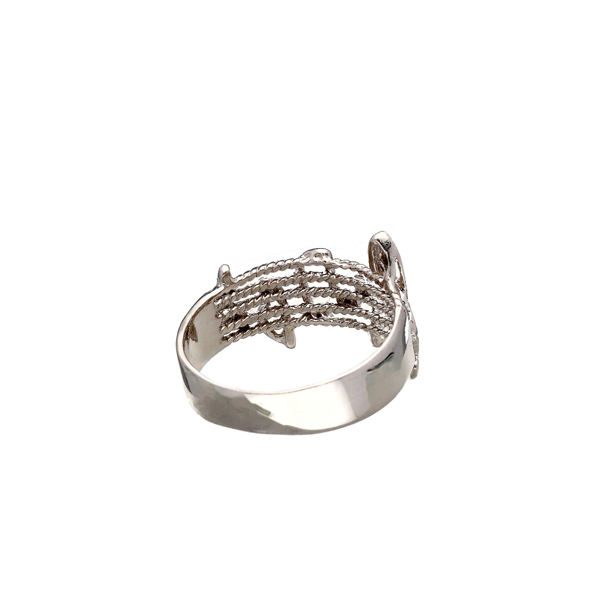 プラチナリング(音符モチーフ)《26C20123》