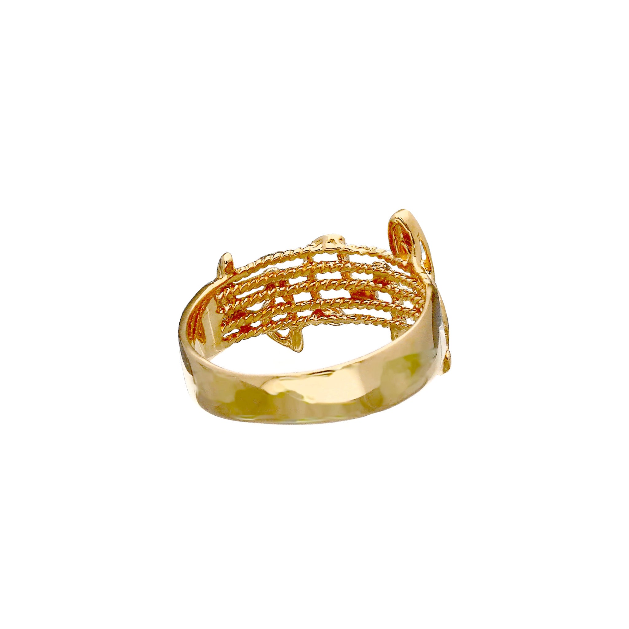 K18リング(音符モチーフ)《26C20124》