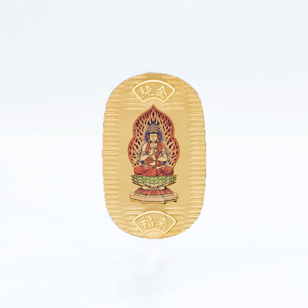 K24小判(大日如来/未・申/純金小判/5g/造幣局品位刻印付)《26C40108