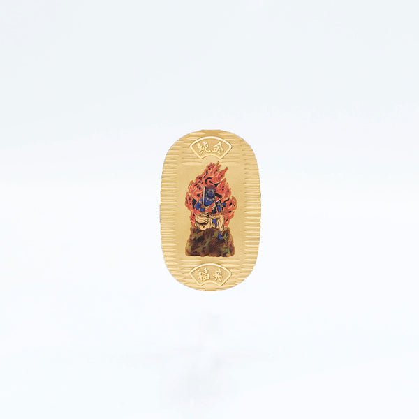 K24小判(不動明王/酉/純金小判/10g/造幣局品位刻印付)《26C40109-FUD