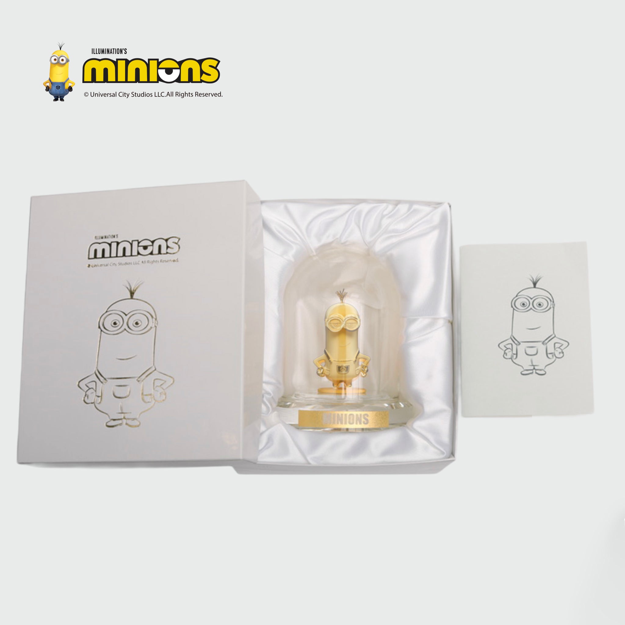K24金製品(純金/minions/ミニオンズ/Kevin/フィギア/13g/造幣局品位刻印付)《26C60106》