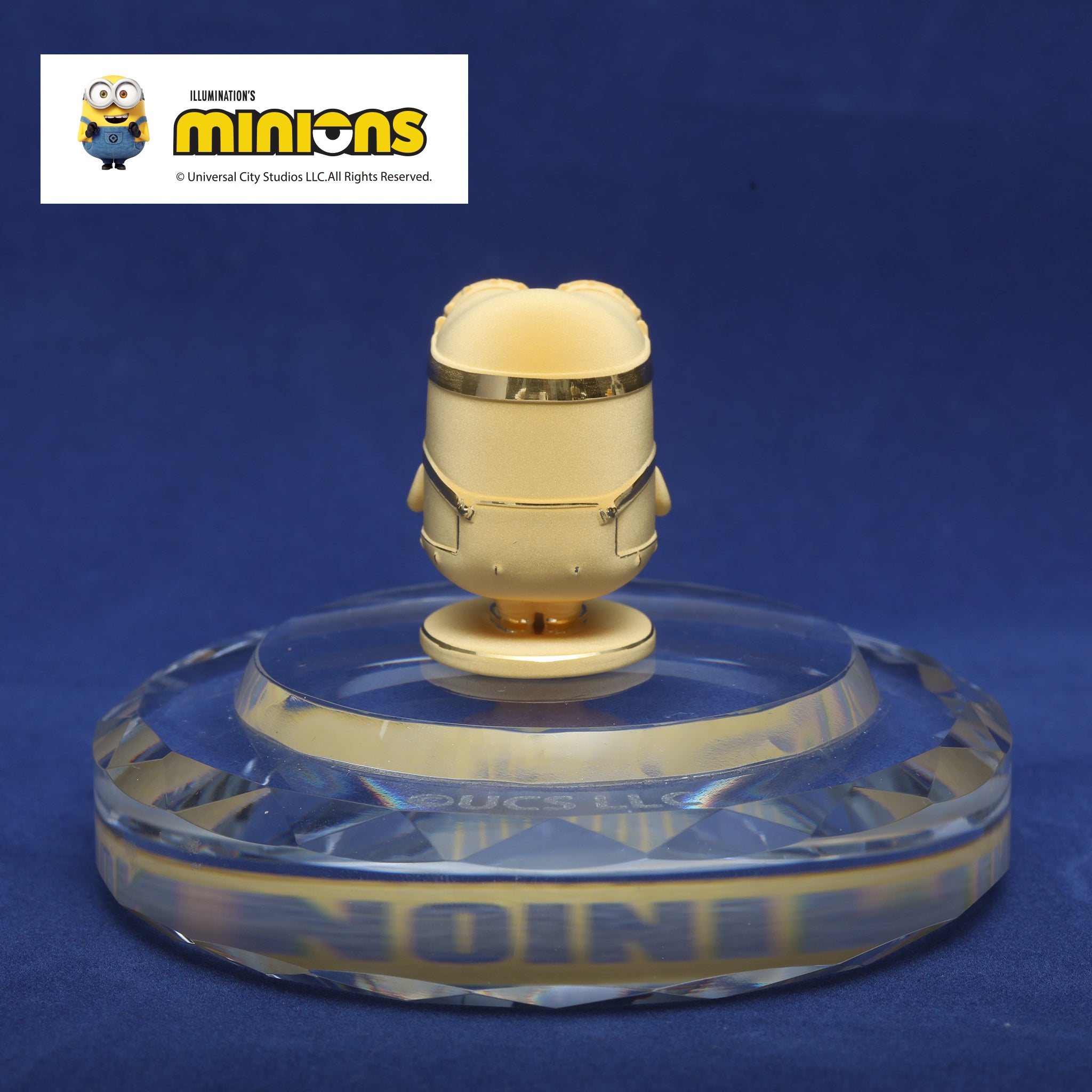 K24金製品(純金/minions/ミニオンズ/Bob/フィギア/9g/造幣局品位刻印付)《26C60109》