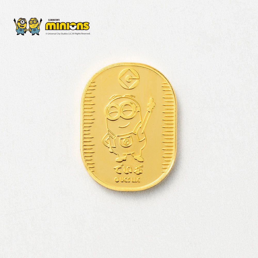 K24小判(純金/10g/minions/ミニオンズ/Stuart&Dave/造幣局品位刻印付)《26C60110》