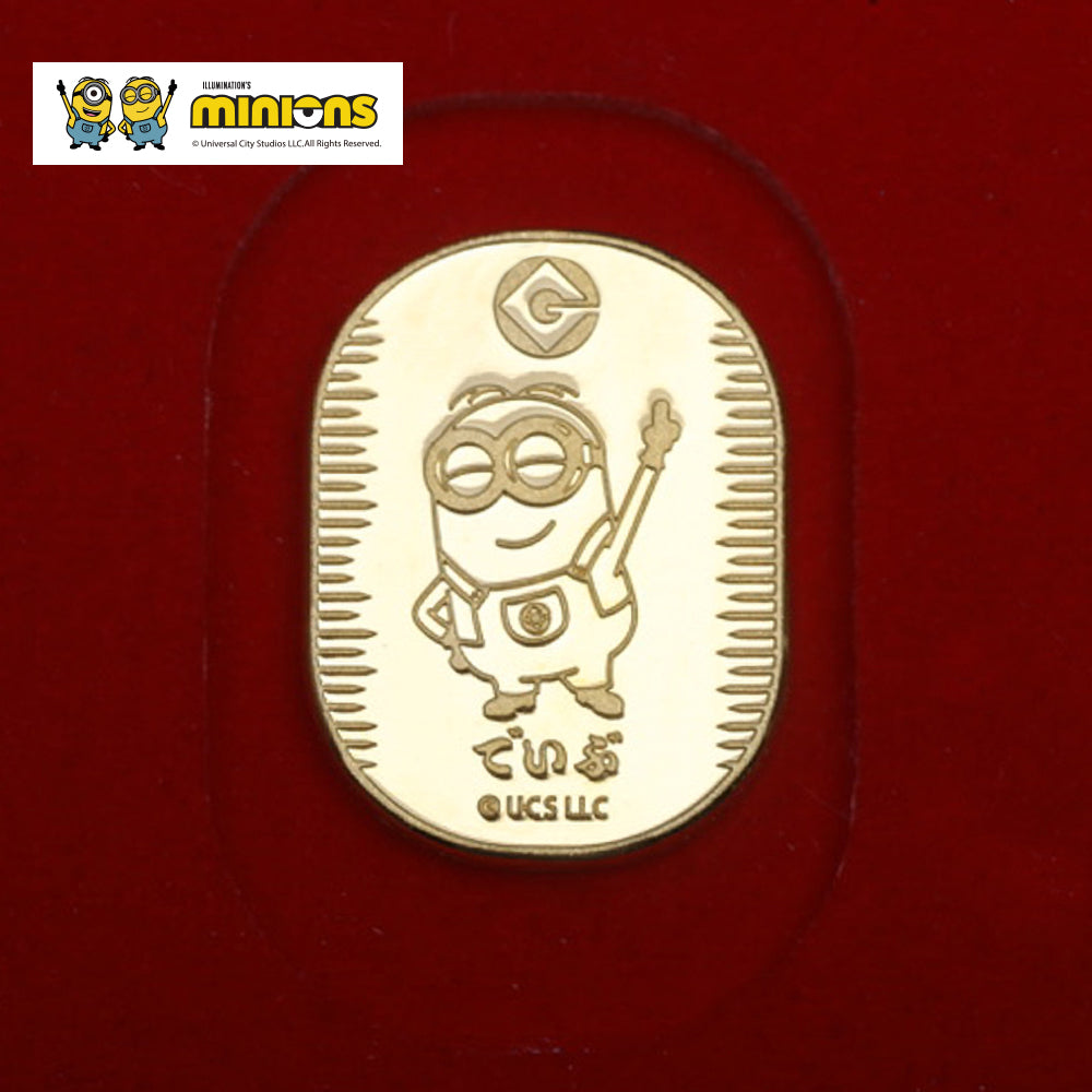 K24小判(純金/10g/minions/ミニオンズ/Stuart&Dave/造幣局品位刻印付)《26C60110》