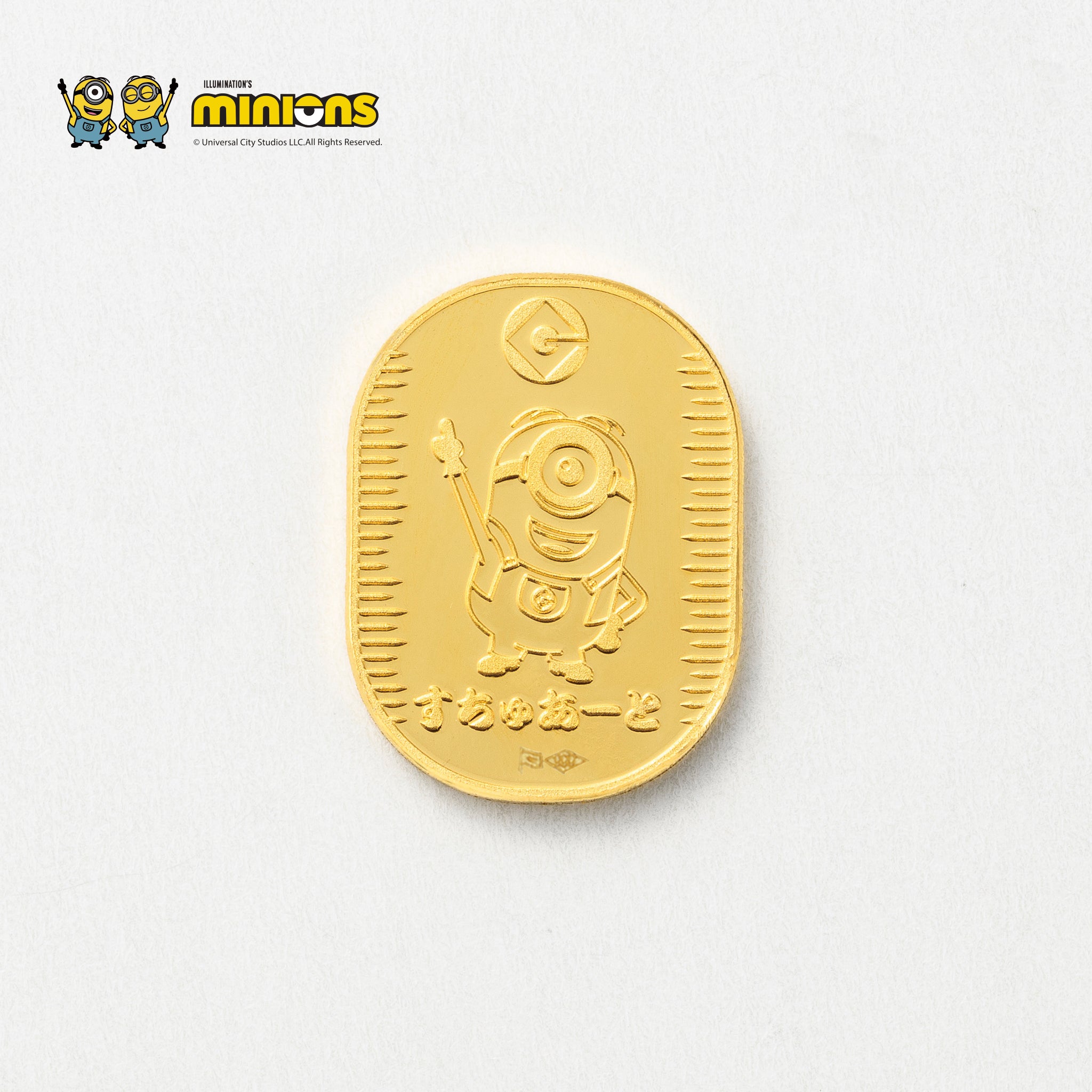 K24小判(純金/10g/minions/ミニオンズ/Stuart&Dave/造幣局品位刻印付)《26C60110》
