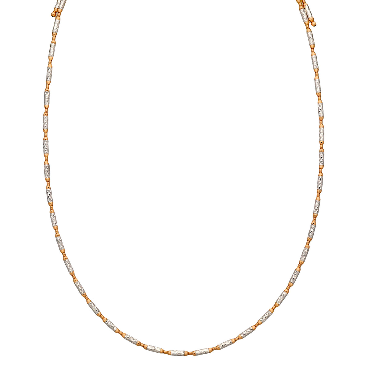 【限定3点】K18ネックレス兼ブレスレット(コンビカラー/マグネットタイプ/ロング/70cm)《26C70121》