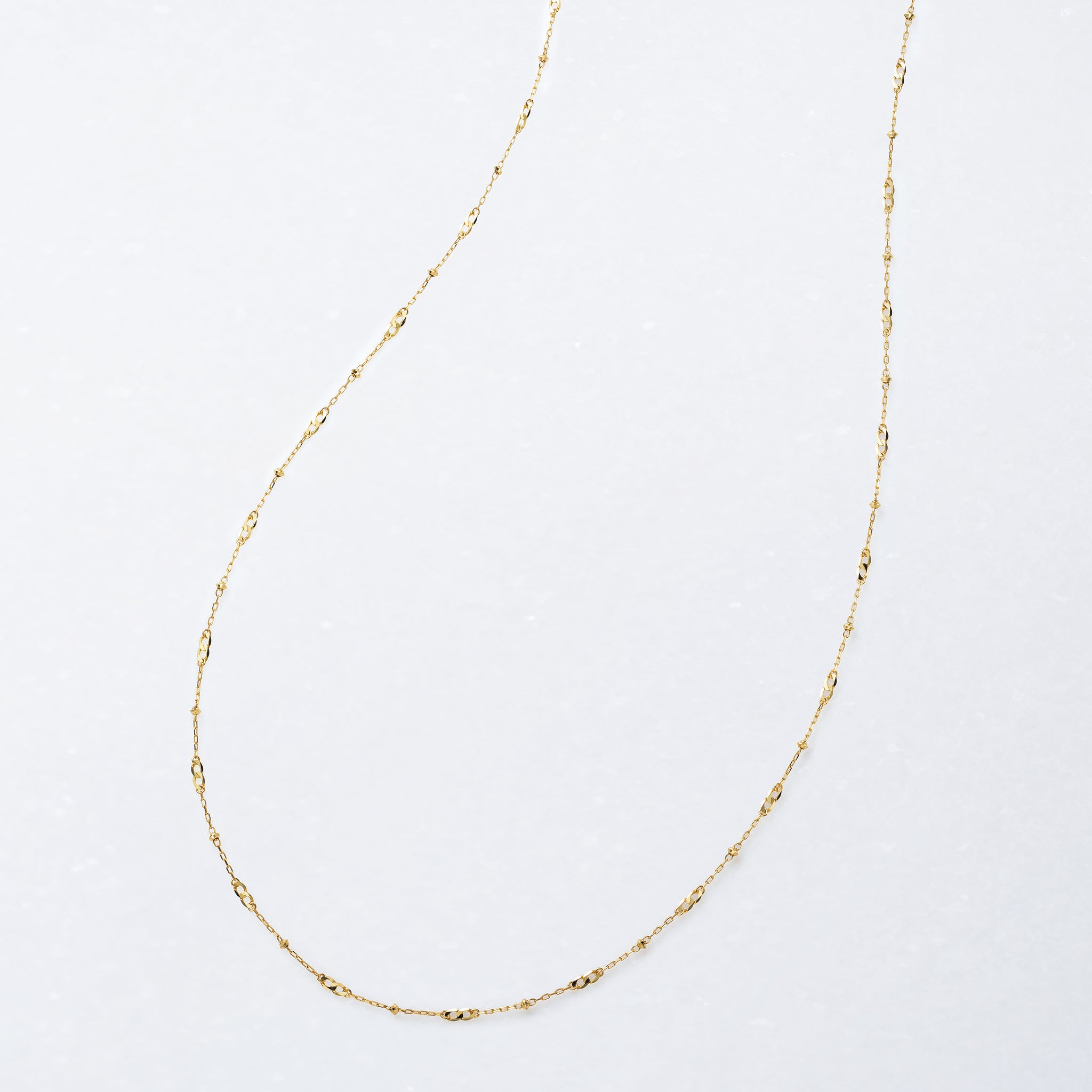 K18ネックレス(ロング/70cm)《26H00308》