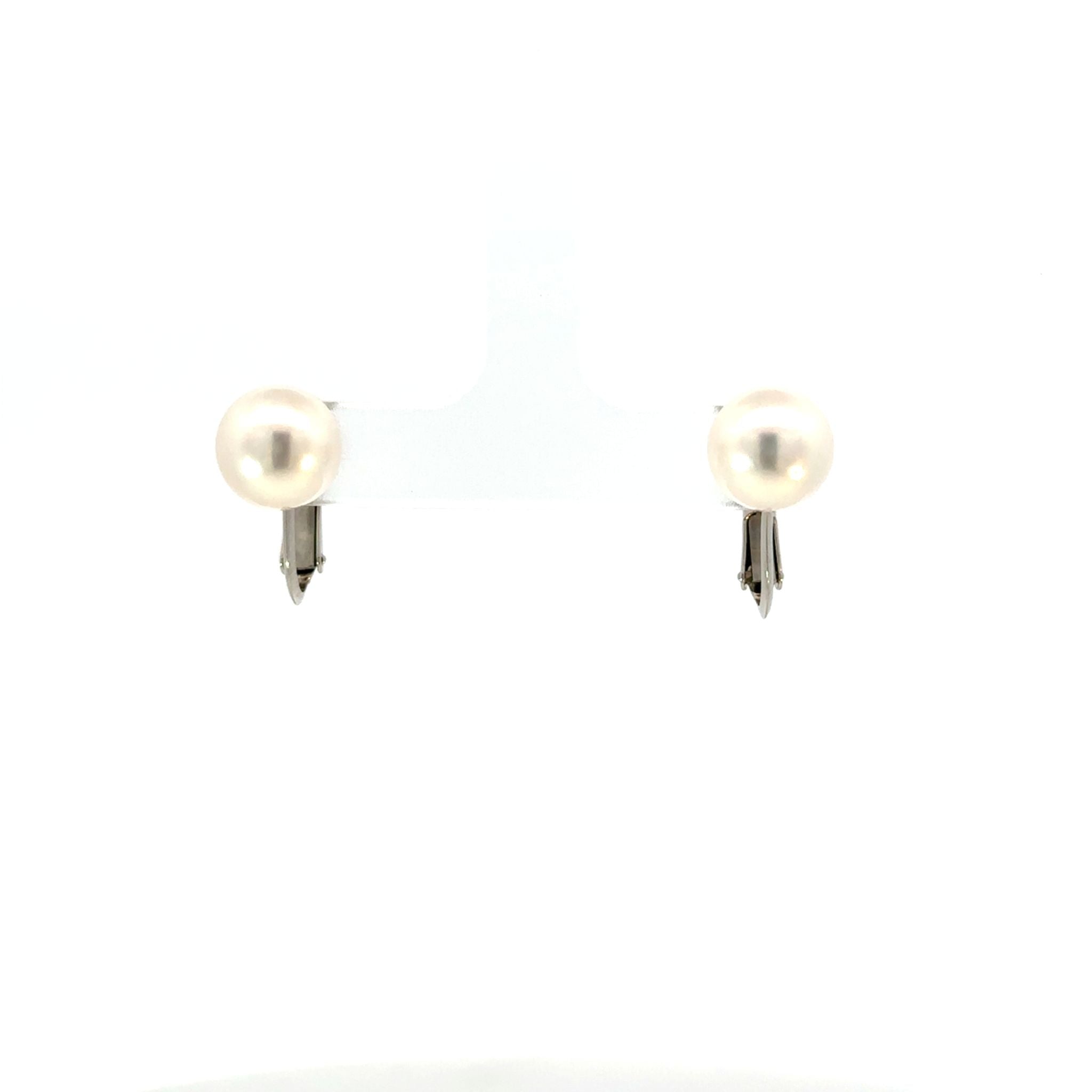 パール シルバーイヤリング(アコヤ真珠/7.5mm/宇和島産/6月誕生石/原産地証明書付)《26H01006》