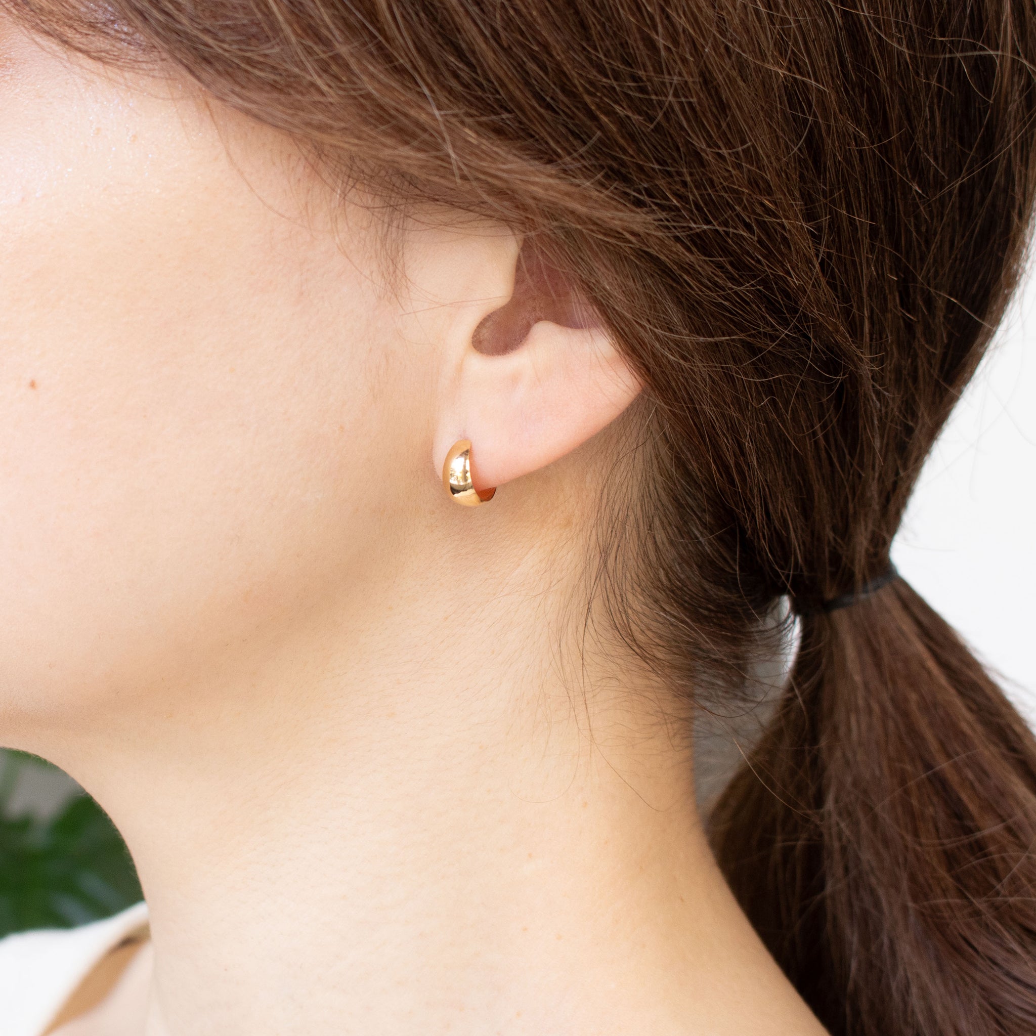 K18ピアス(フープ)《26H01510》
