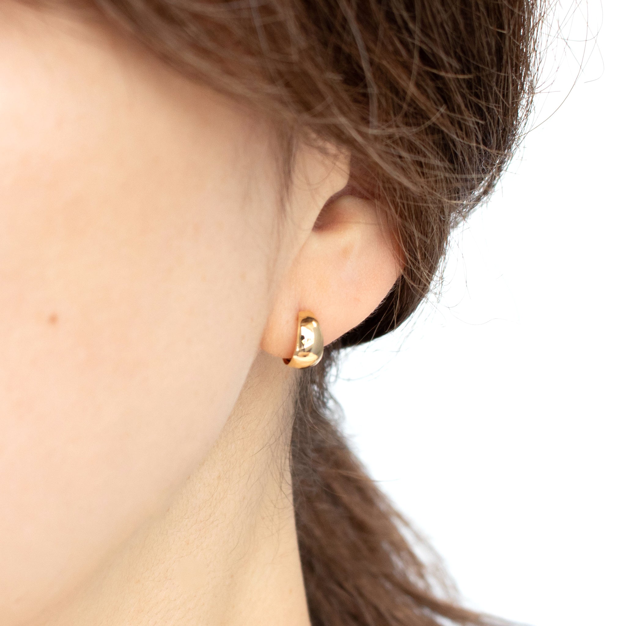 K18ピアス(フープ)《26H01510》