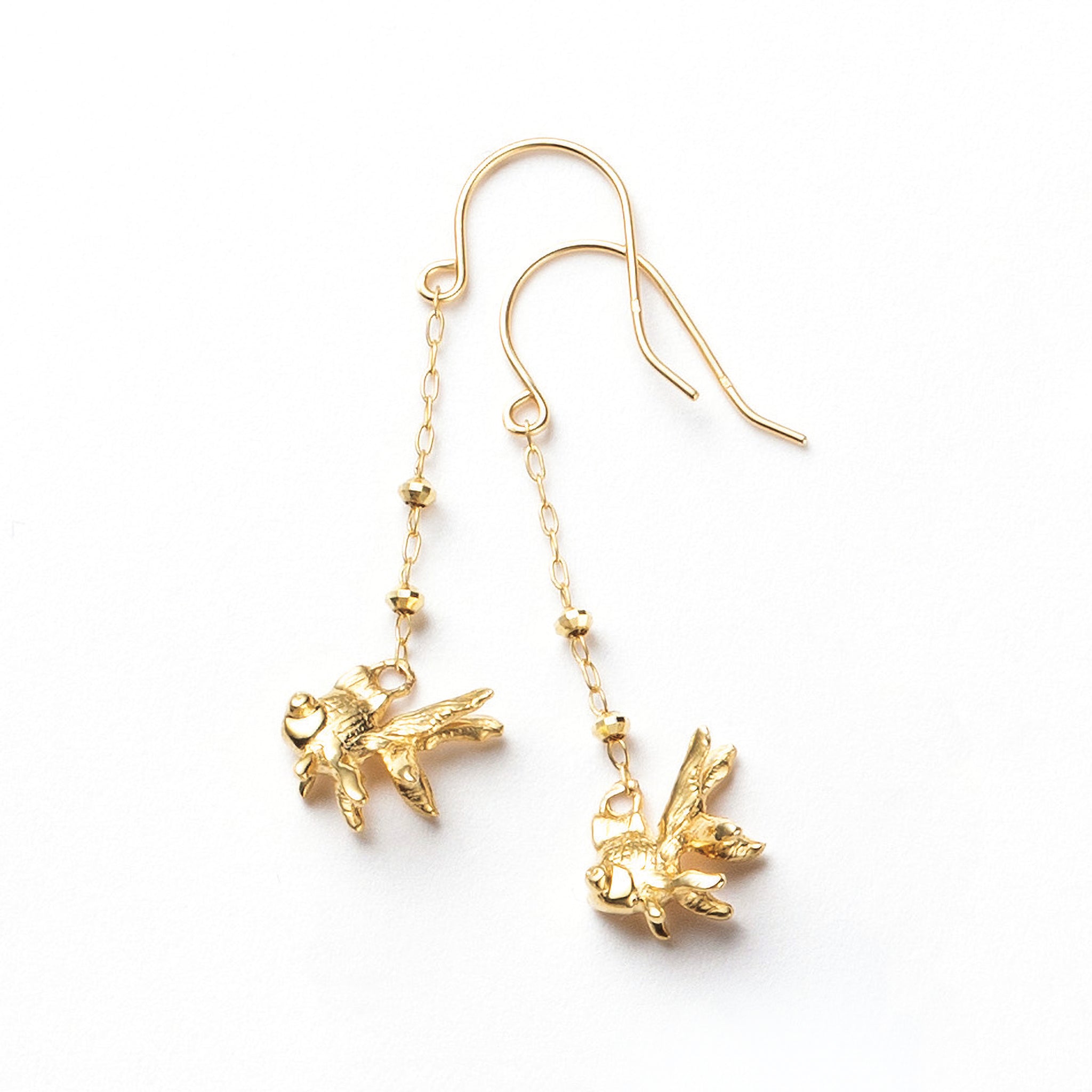 K10ピアス(金魚モチーフ)《26H02402》