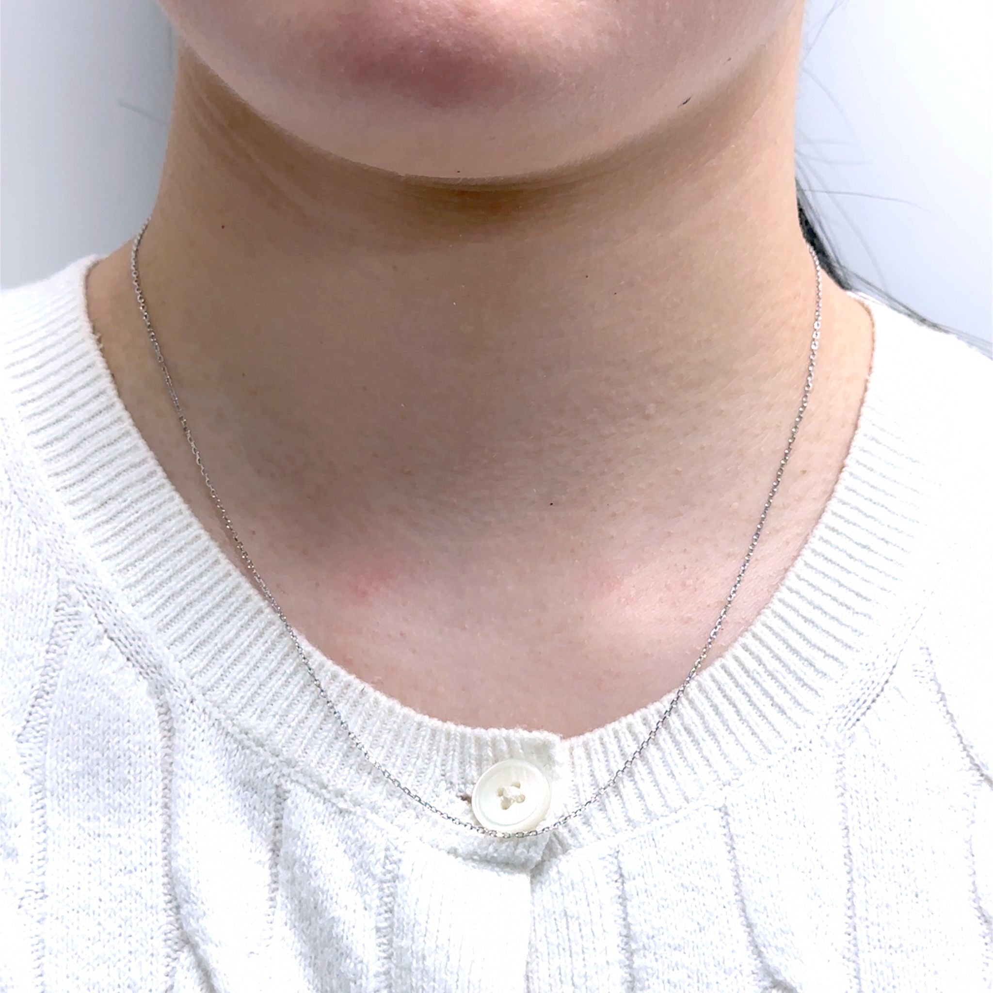 パール/ブラックスピネル シルバーペンダントトップ＆ネックレス３点セット(白蝶真珠/11mm/ゴールド系)《26H02503》