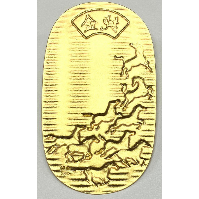 K24小判(純金/馬九行久(うまくいく)/30g/造幣局品位刻印付)《26H03002》
