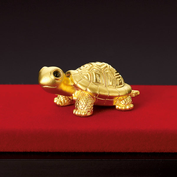 【タイ限定】希商品　金像の絵 K24金製品(純金/福亀 -光則-/造幣局品位刻印付)《26H03003》 | 京セラ