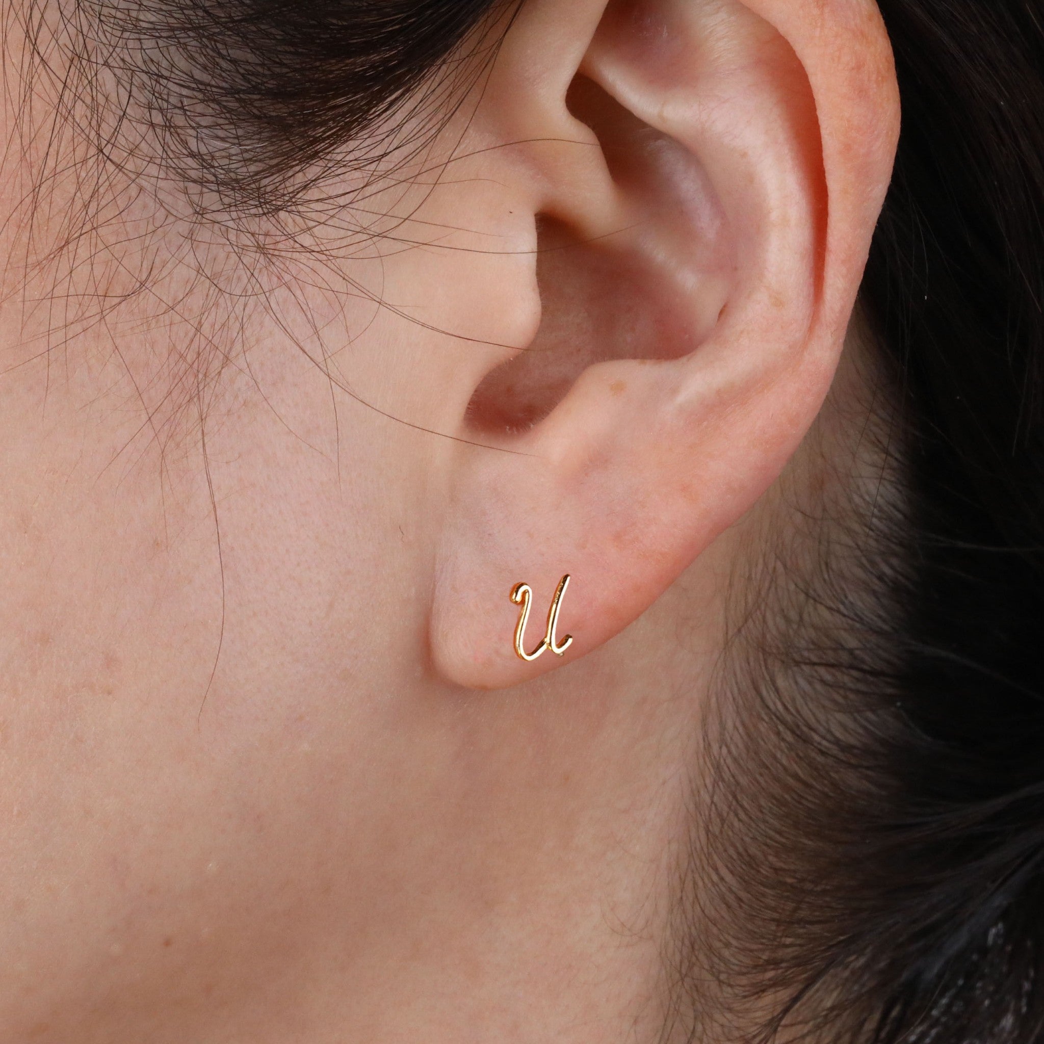 K10ピアス(Ｕ・片側)《26H03609-U》