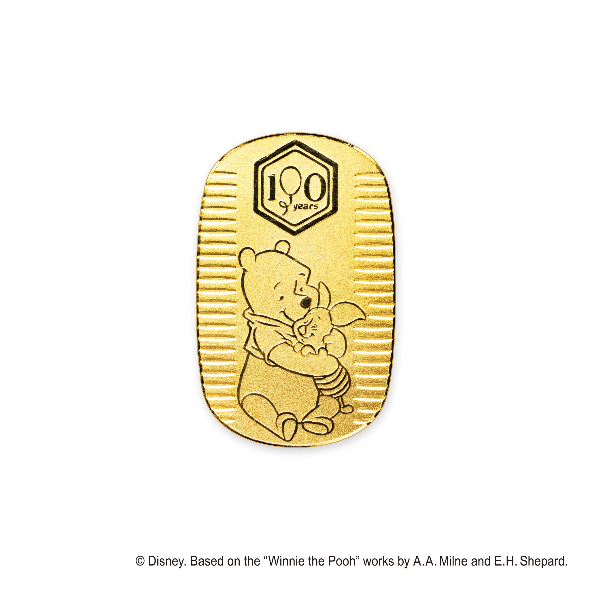 K24金製品(純金/2枚セット/くまのプーさん/10g・20g/造幣局品位刻印付)《26H03705》