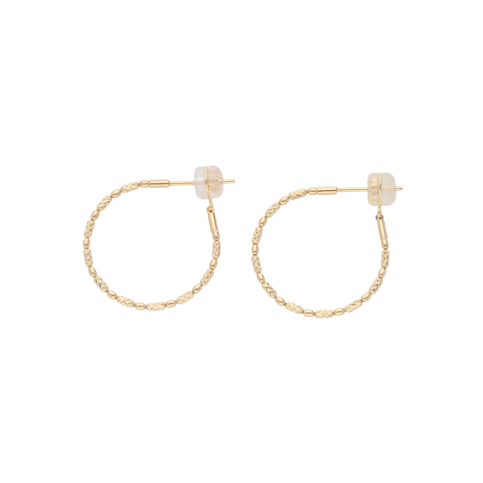 K18ピアス(フープ)《26N01205》