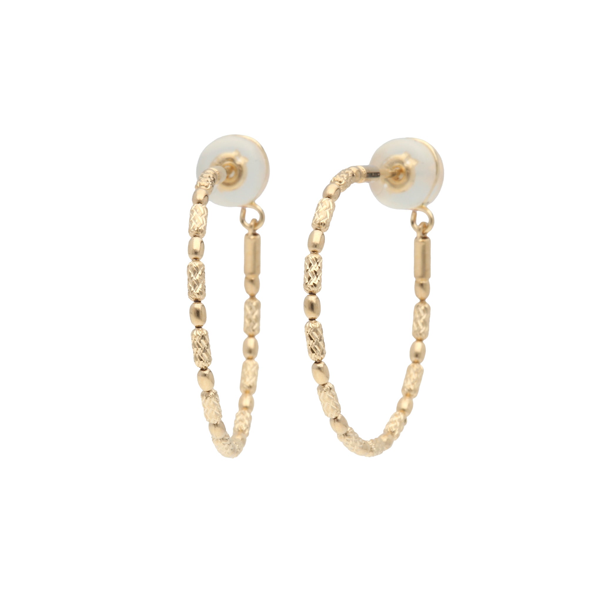 K18ピアス(フープ)《26N01205》