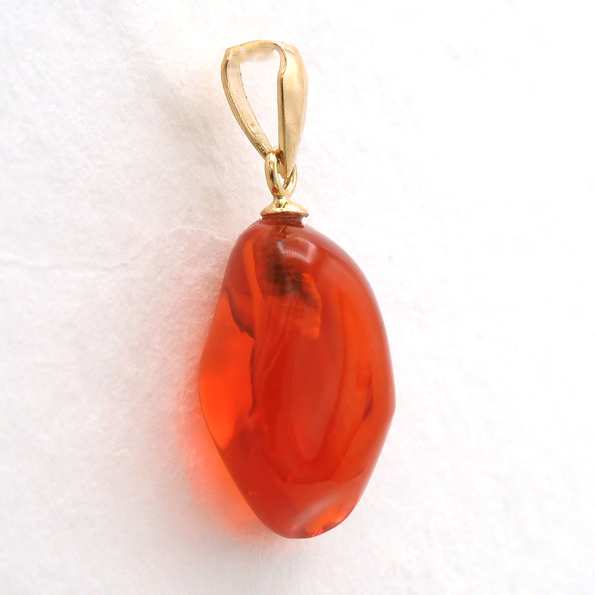 ファイヤーオパール K18ペンダントトップ(4.0カラット/10月誕生石)《26N02408》