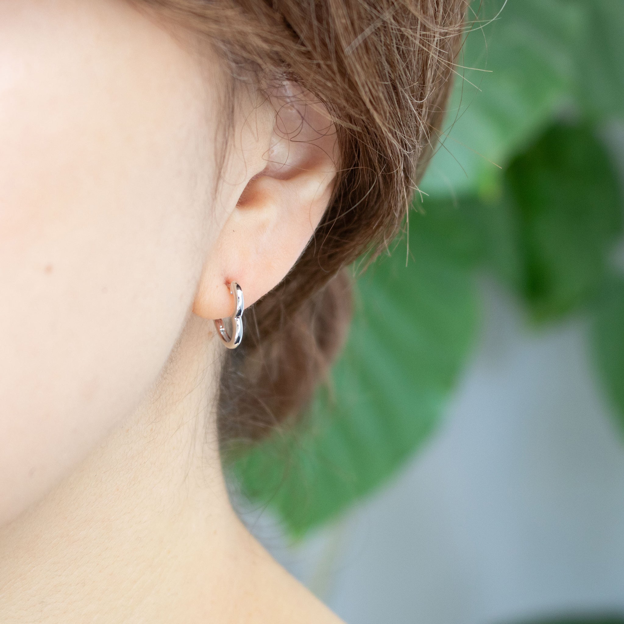 K10ピアス(フープ/ハートモチーフ)《26N02605》