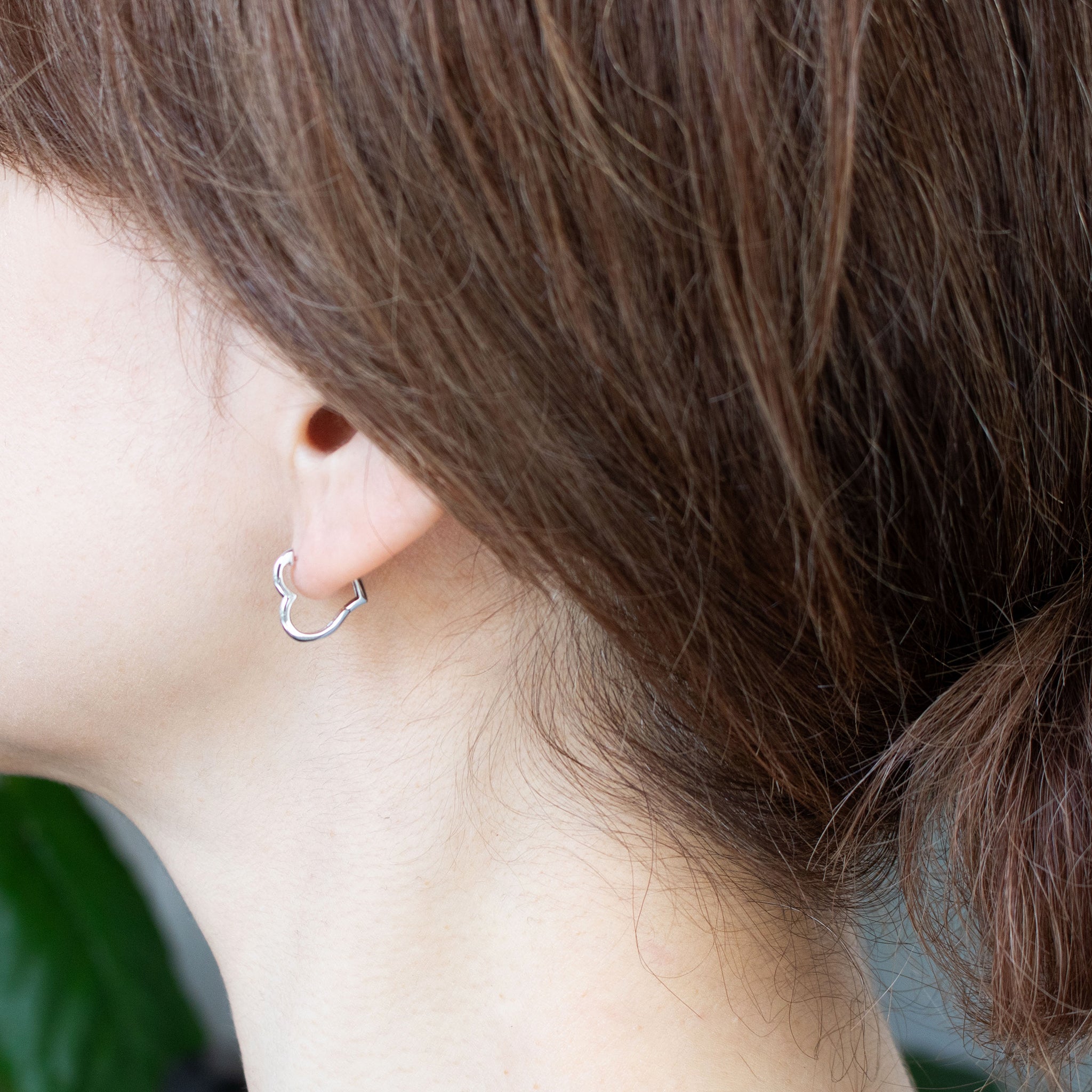 K10ピアス(フープ/ハートモチーフ)《26N02605》