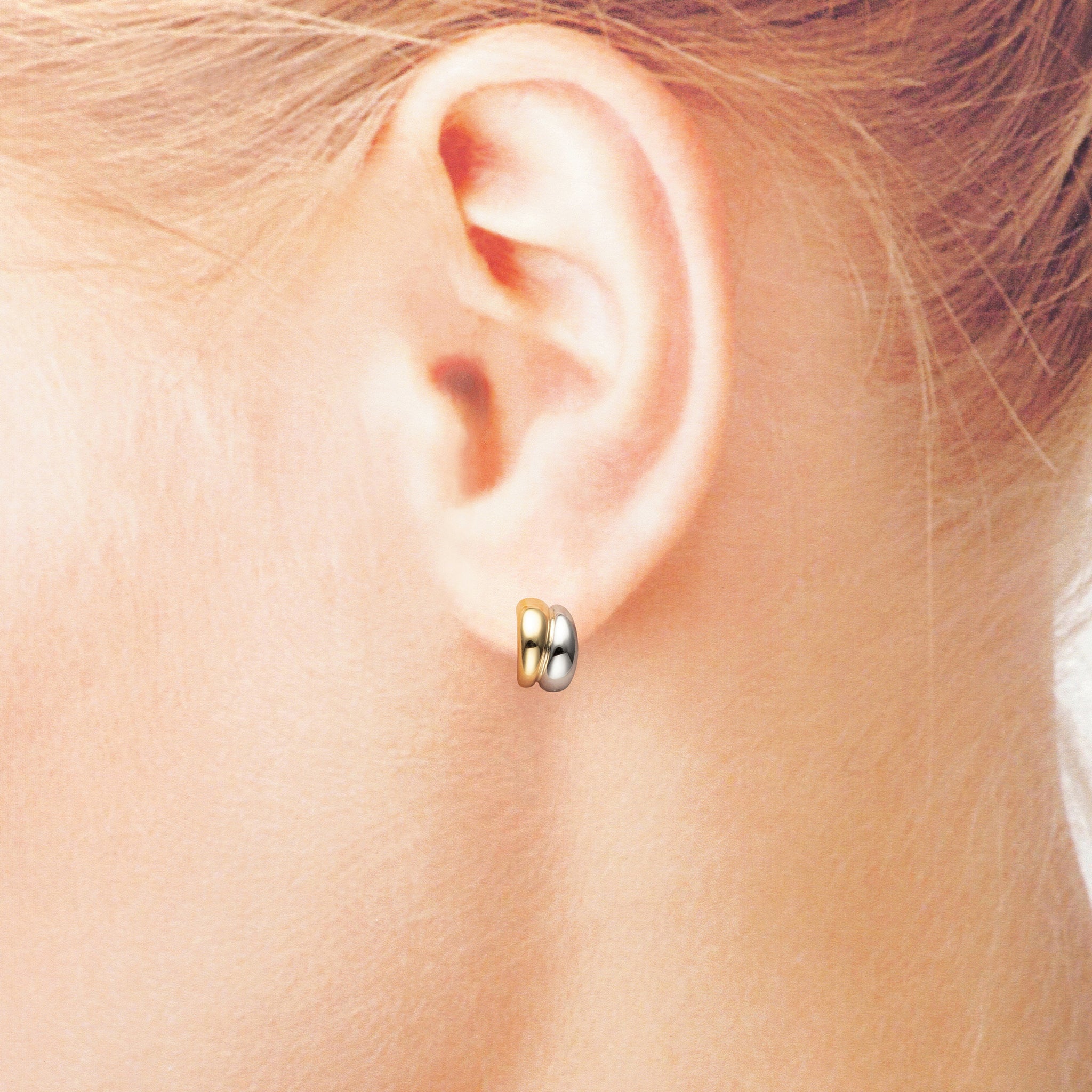 K10/プラチナピアス(コンビカラー)《26N02607》