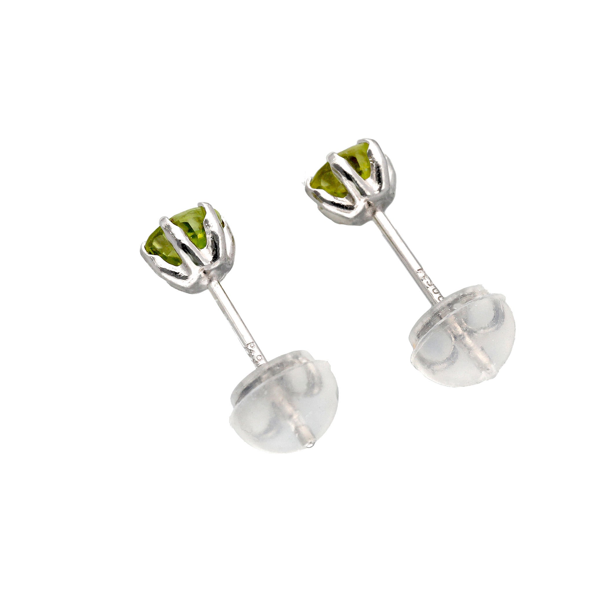 【限定1点】スフェーン プラチナピアス(7月誕生石)《26T10107》