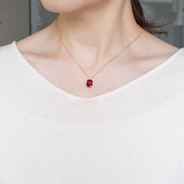 【限定1点】アンデシン/ダイヤモンド K18ネックレス《26T10132》