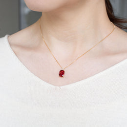 【限定1点】アンデシン/ダイヤモンド K18ネックレス《26T10132》