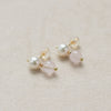【限定7点】モルガナイト/パール K18ピアス(アコヤ真珠)《26T10141》