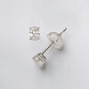 ダイヤモンド プラチナピアス(オーバルカット/4月誕生石)《26T10144》