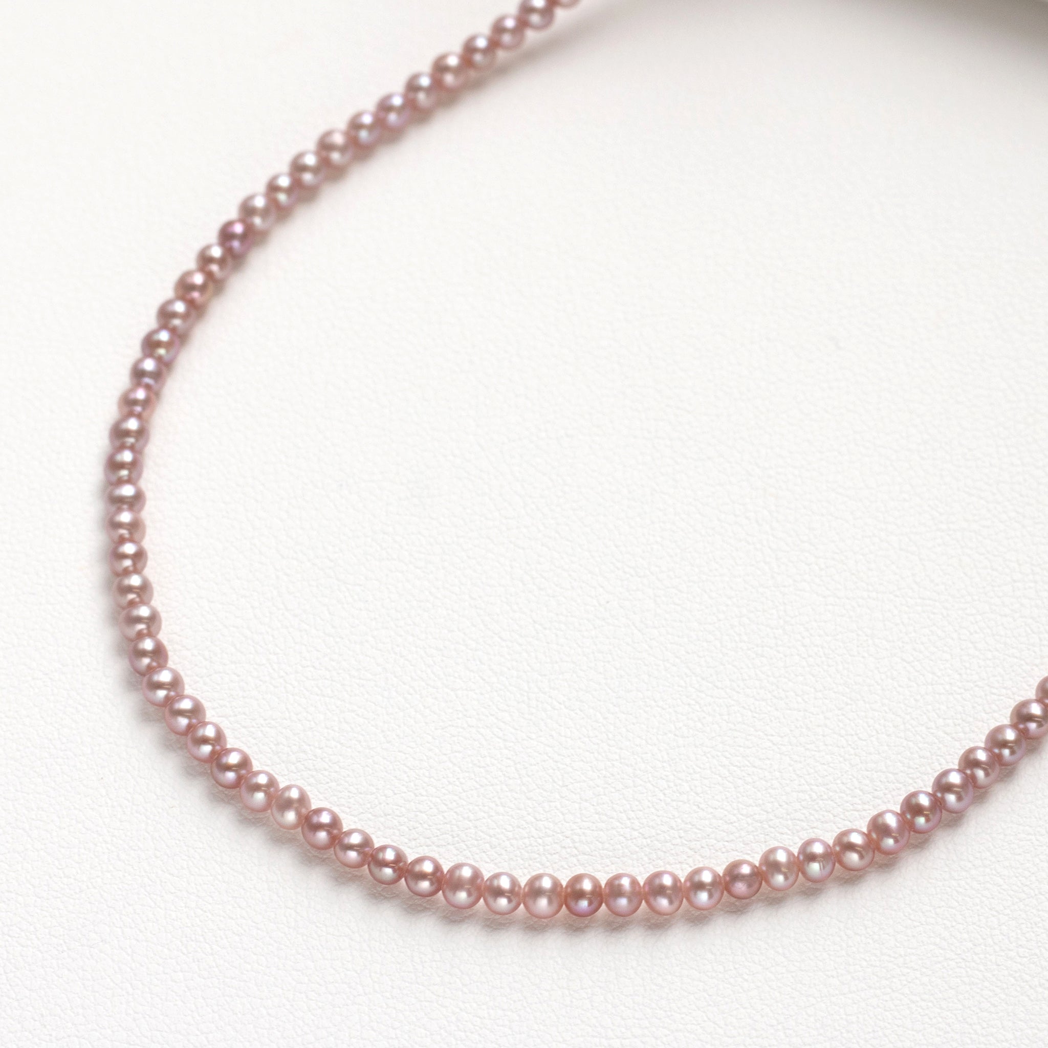 【限定6点】パールネックレス(淡水真珠/3mm/6月誕生石)《26T10170》