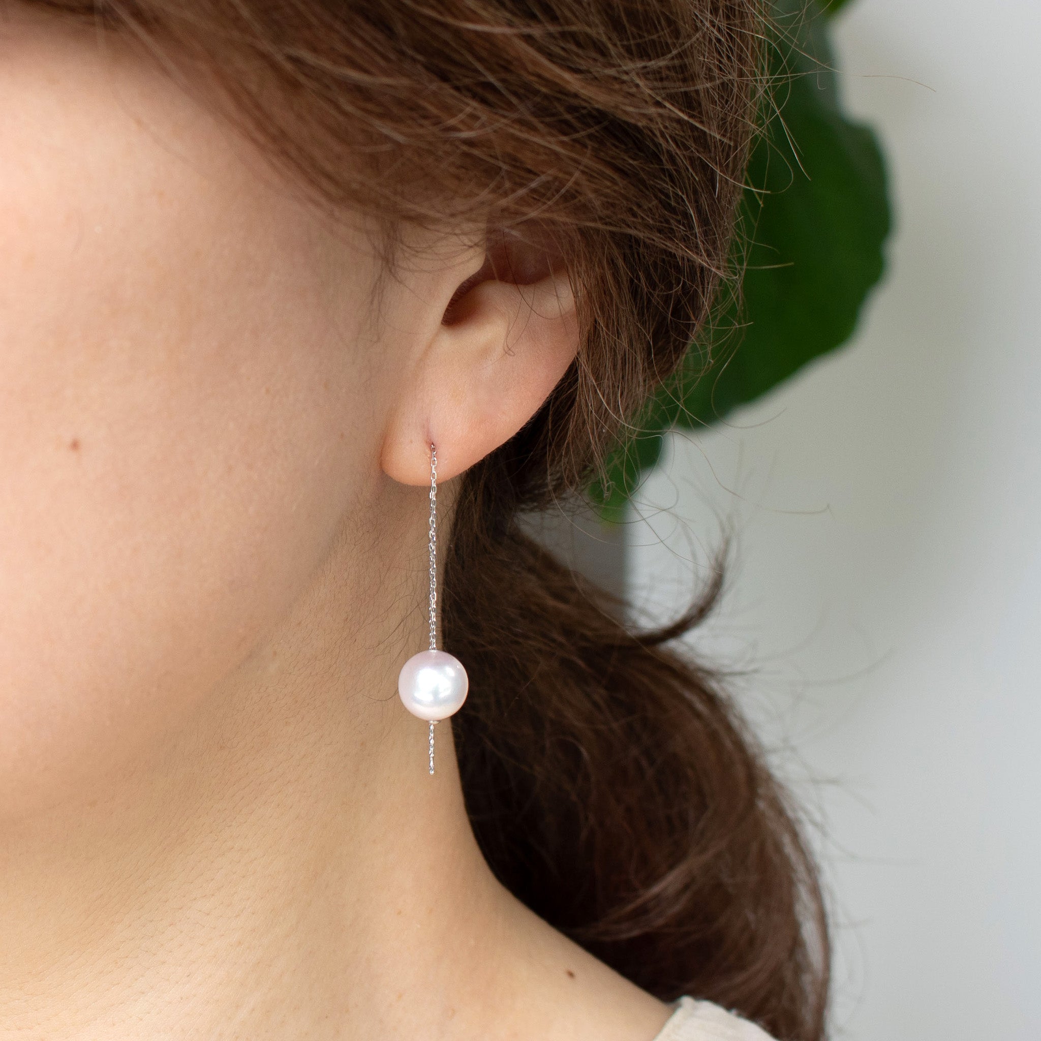 【限定1点】パール K18ピアス(アコヤ真珠/8.5mm/6月誕生石)《26T10198》