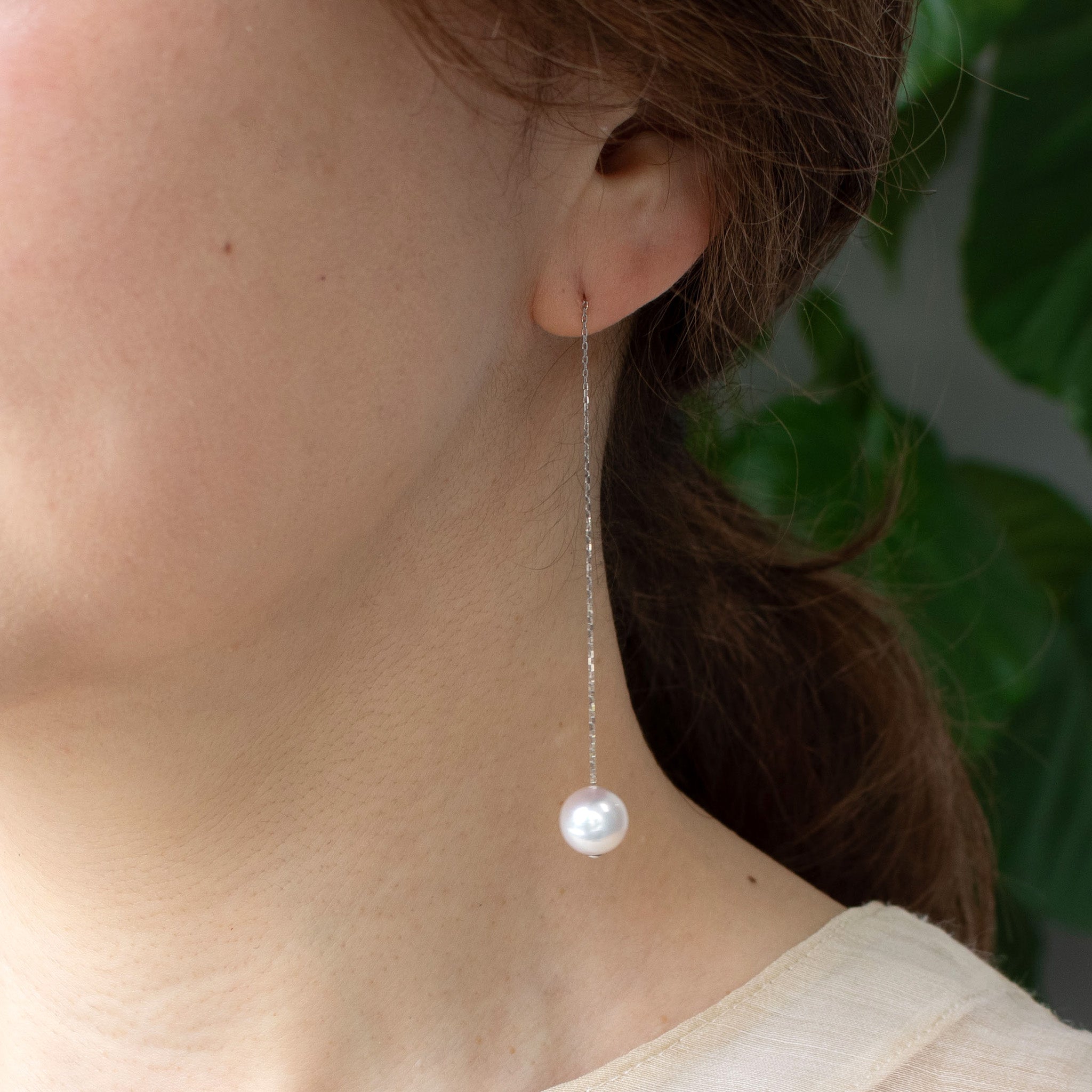 【限定1点】パール K18ピアス(アコヤ真珠/8.5mm/6月誕生石)《26T10198》