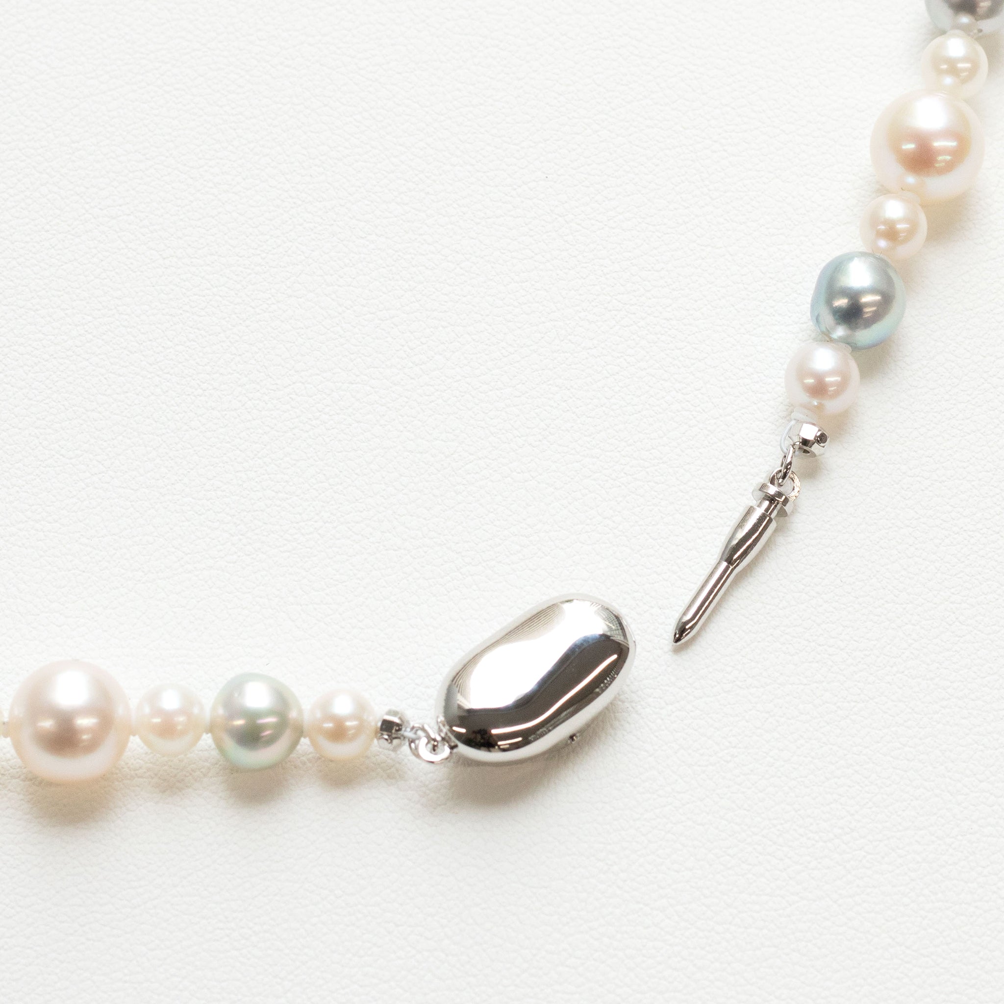 【限定1点】パールネックレス(アコヤ真珠/4.5～8.5mm/6月誕生石)《26T10215》