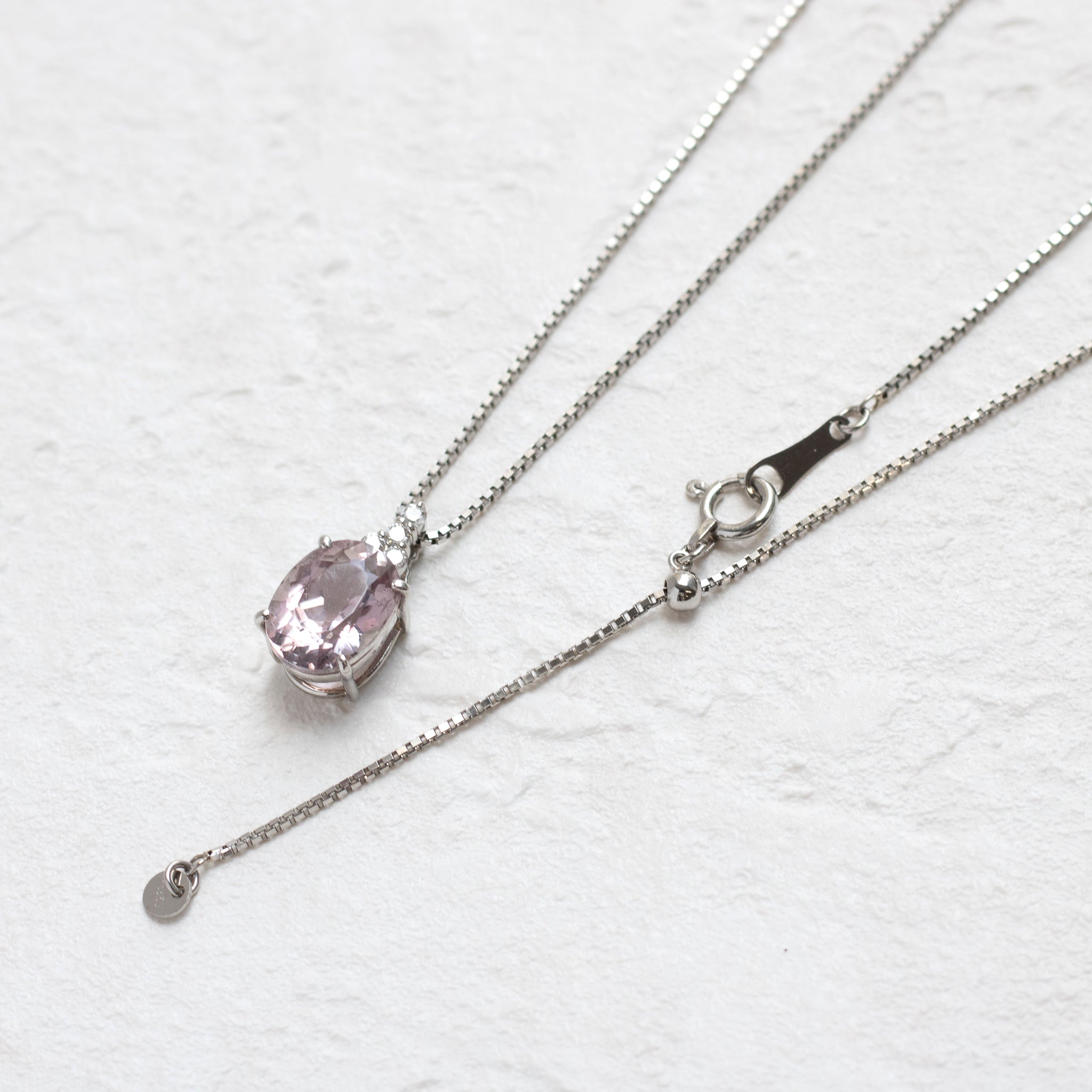 【限定1点】ダイアスポア/ダイヤモンド プラチナネックレス(鑑別書付)《26T10238》