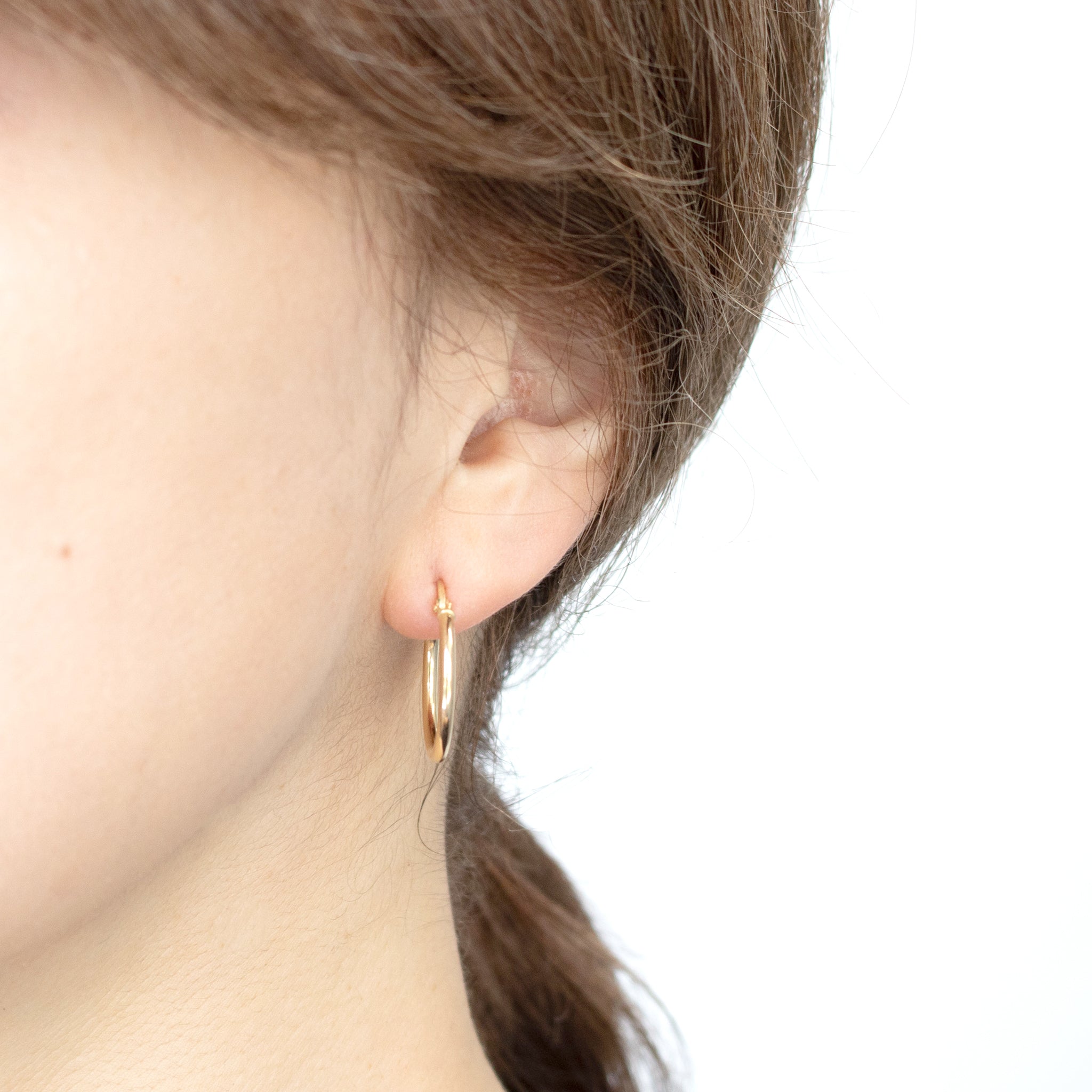 K18ピアス(フープ)《26T10257》