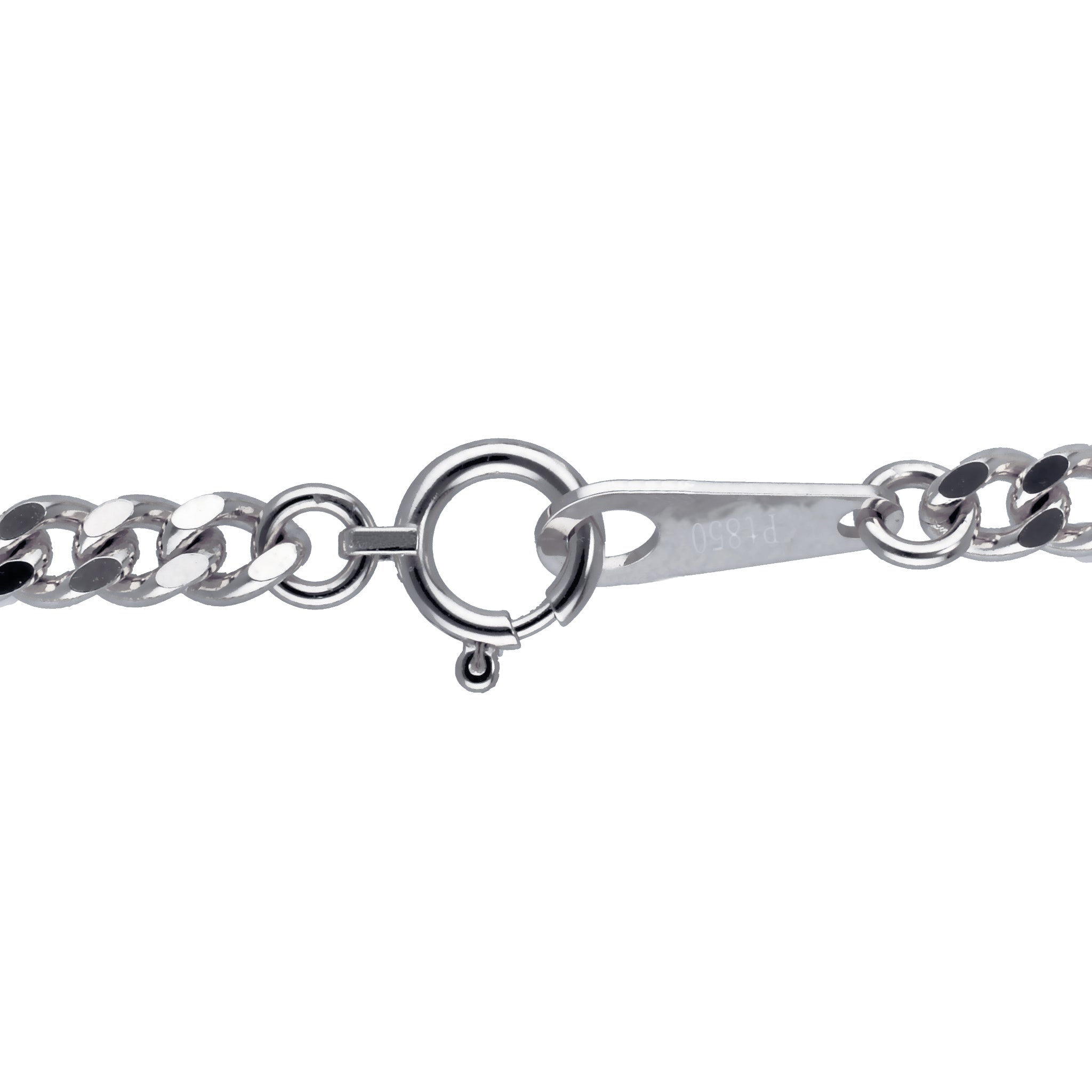 【5点限定】プラチナネックレス(喜平/2面シングルカット/20g/50cm)≪JNKY2037≫