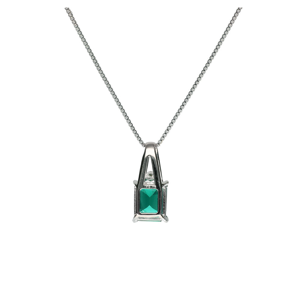 エメラルド/ダイヤモンド K18ネックレス(クレサンベール エメラルド/ダイヤモンド K18ネックレス(クレサンベール