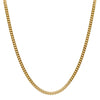 【5点限定】K18イエローゴールドネックレス(喜平/2面シングルカット/30g/50cm)≪JNKY2029≫