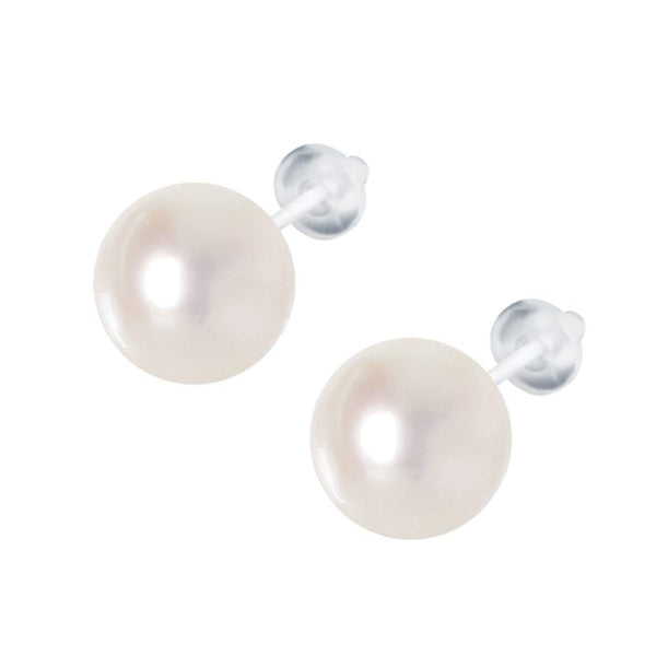 anq. パール　ダイヤ　ピアス anq.】K10・0.05ctダイヤモンドパールピアス | KU-CROISSANT